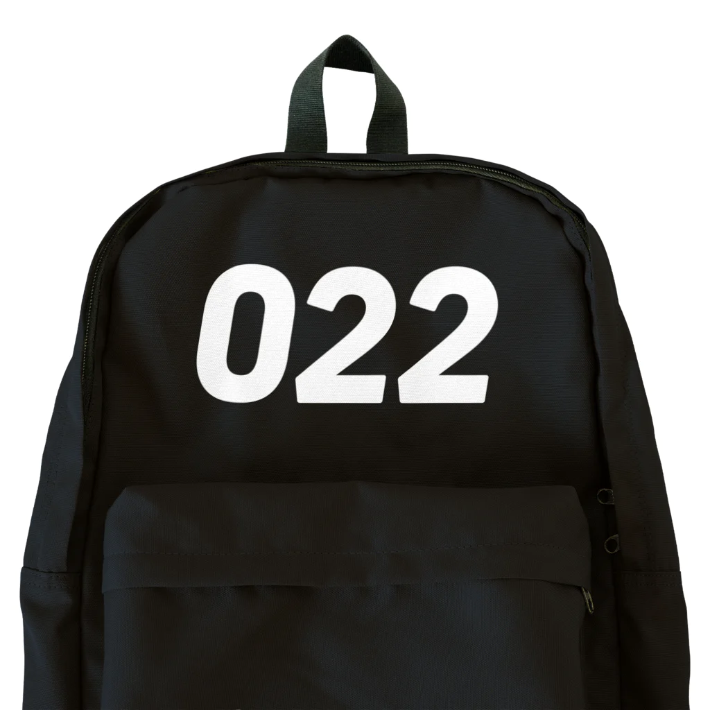 HAMIDASHIの市外局番は022！（オーダブルツー） Backpack