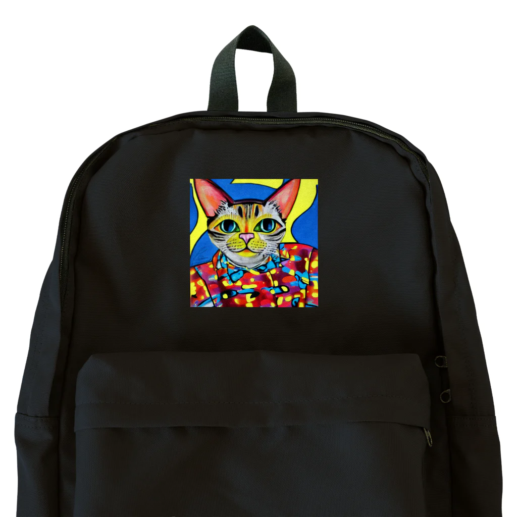 miehayashi1984のファンキーcat Backpack