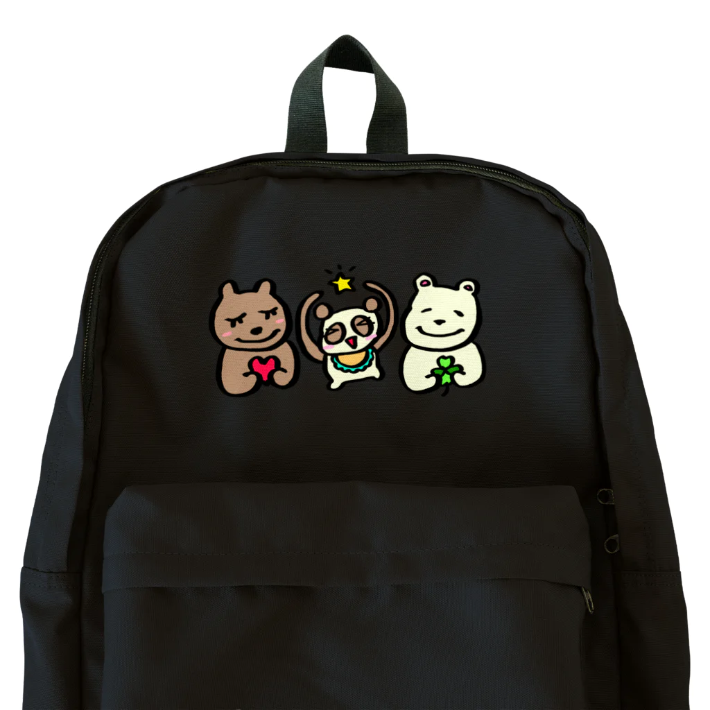 もののけCo.のくまくまファミリー Backpack