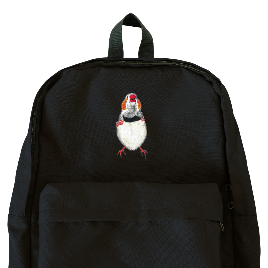 森図鑑の[森図鑑] 和風錦華鳥 Backpack