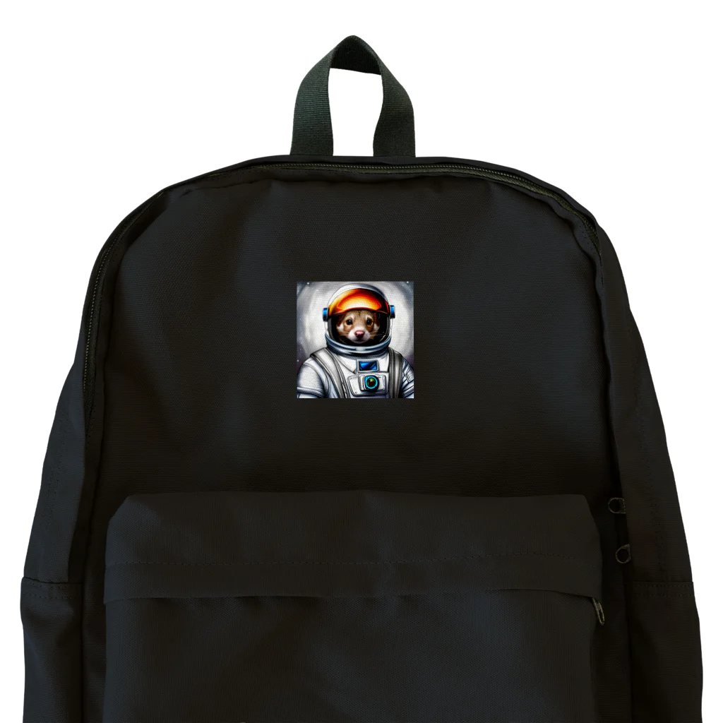 Ferret Martの宇宙を旅するフェレット Backpack