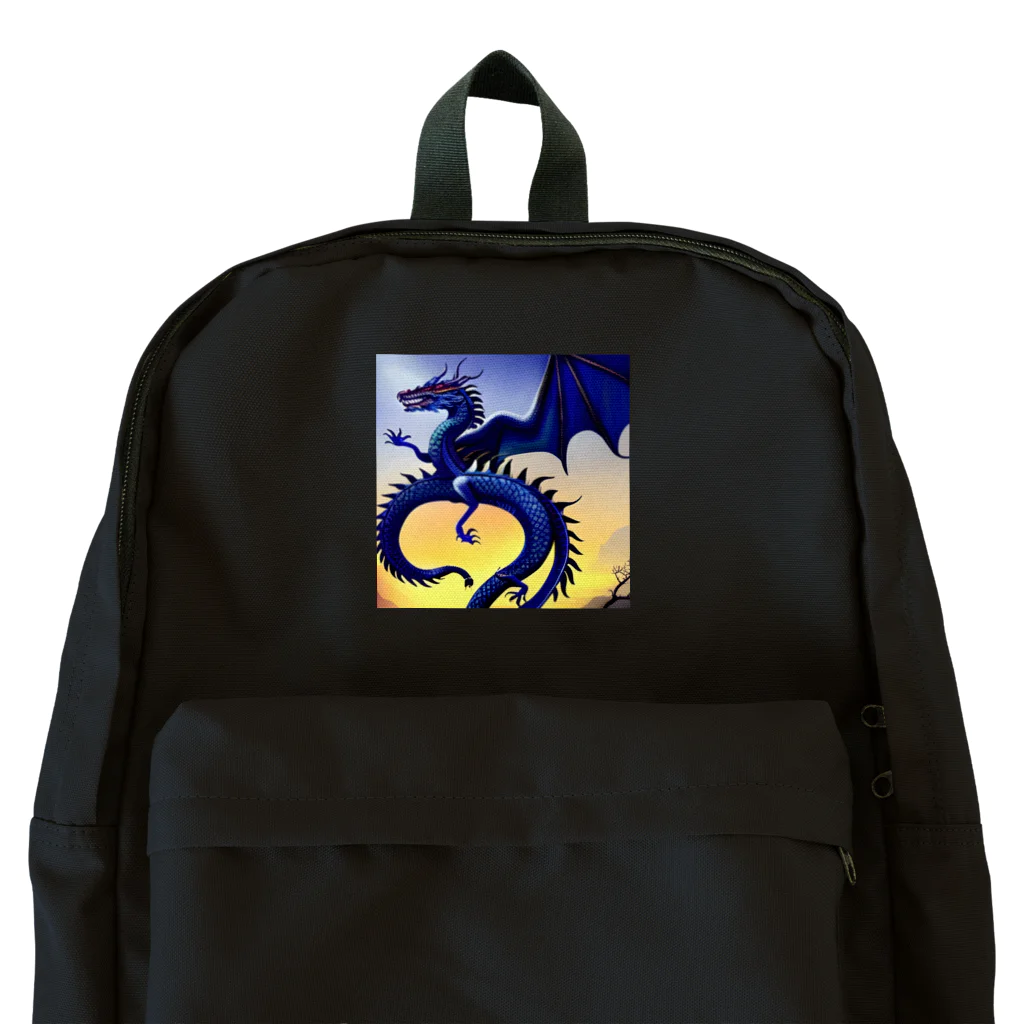 幸せアートワールドのCOOLな龍 Backpack