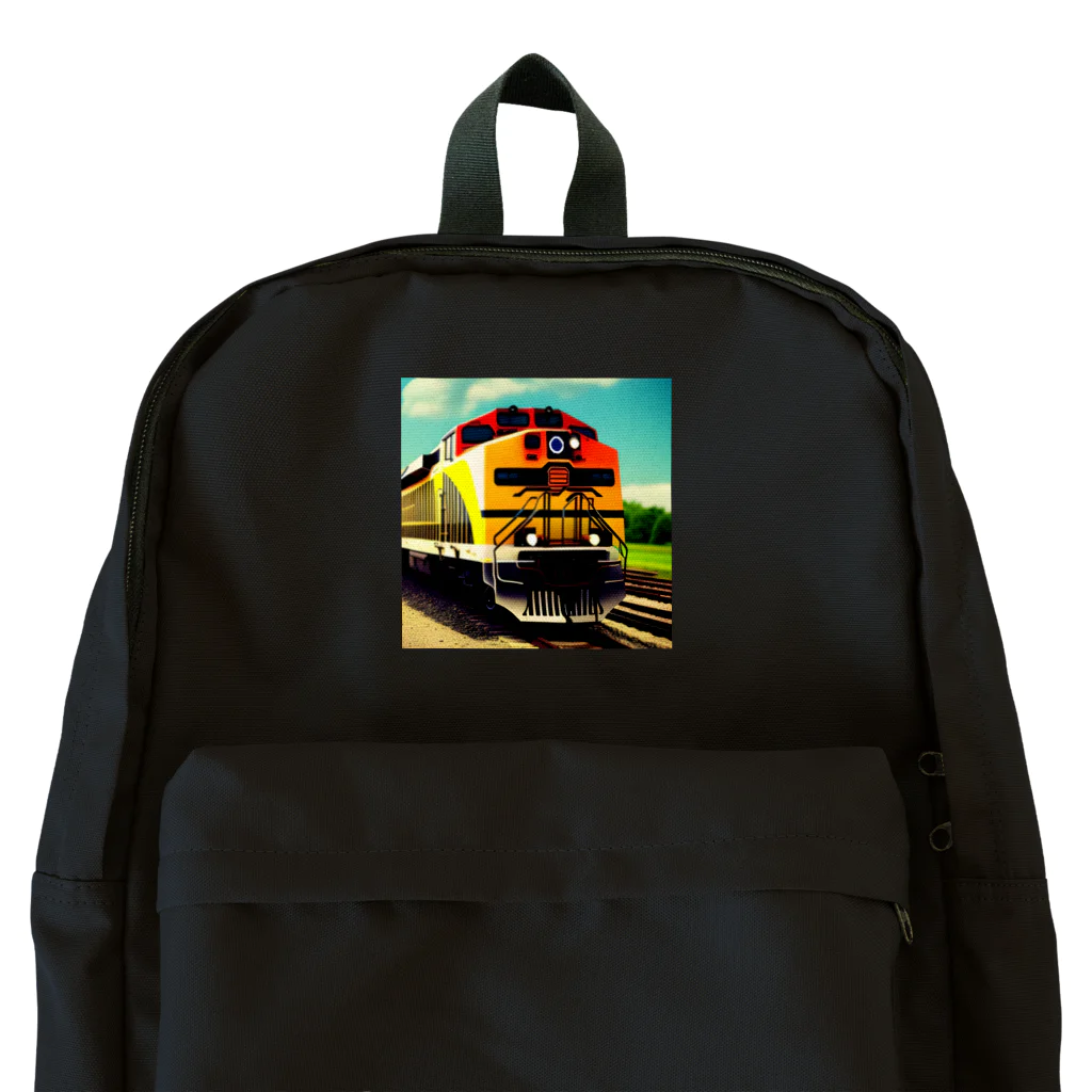 なすびん屋の鉄道マニアくん Backpack