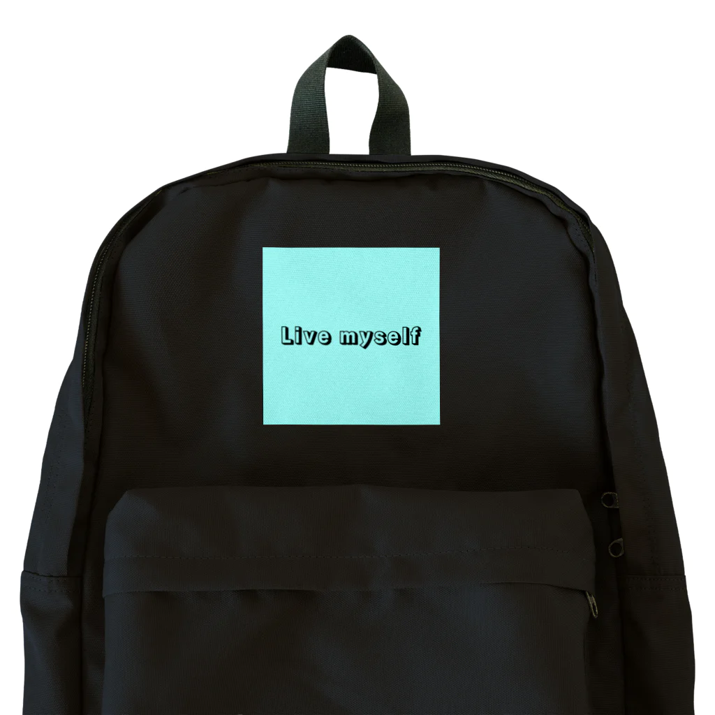 Billion HackのLive myself Backpack