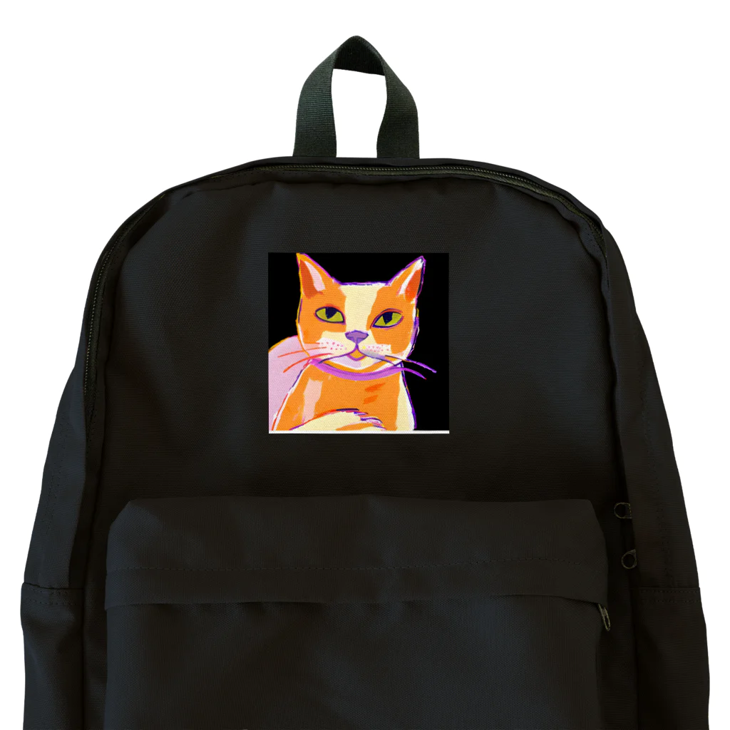 tefutefvの猫のイラストグッズ Backpack