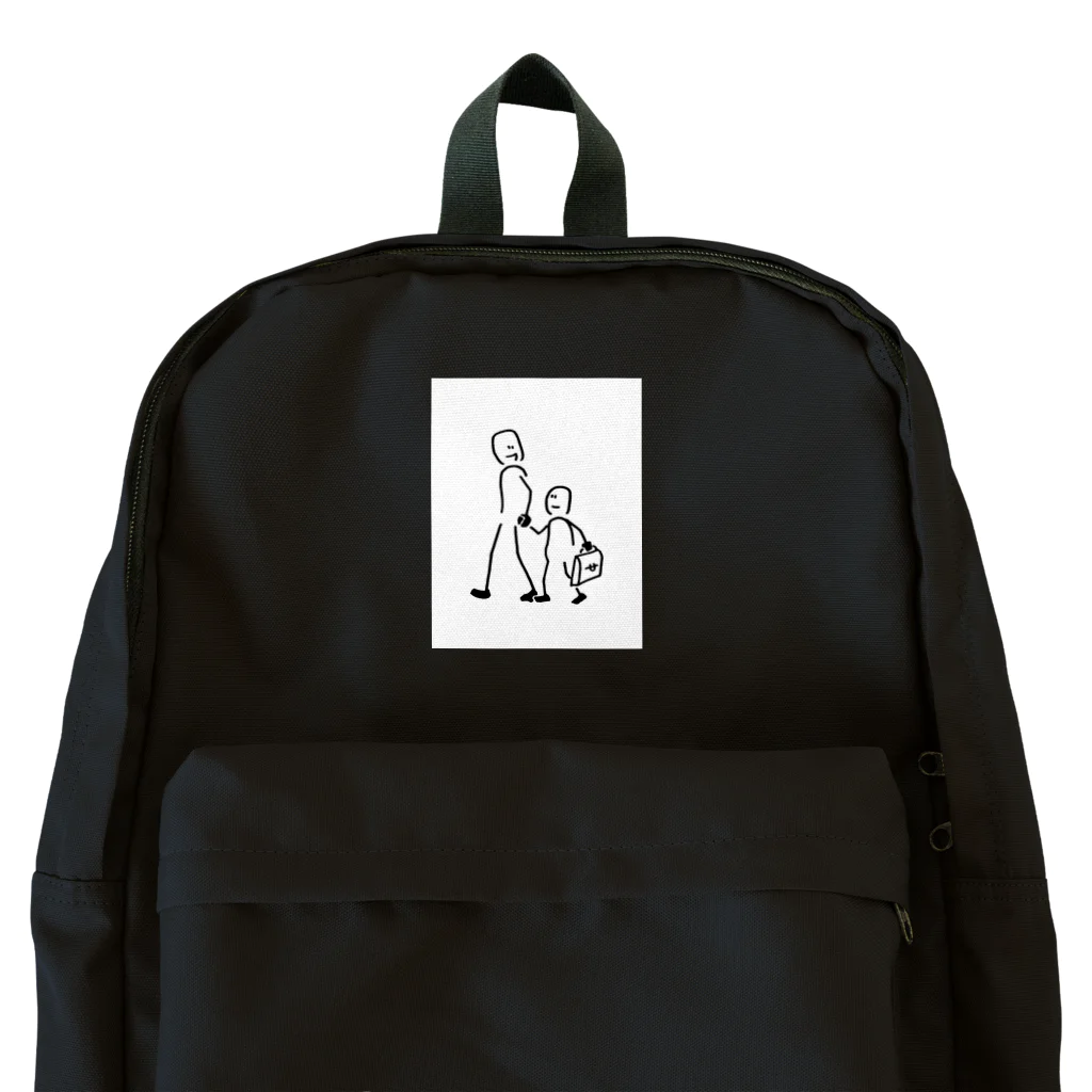 kopapaの親子手つなぎデートくん Backpack