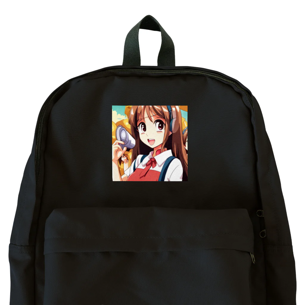 🎨デザイン宮殿🛍️のヘッドホン美少女 Backpack