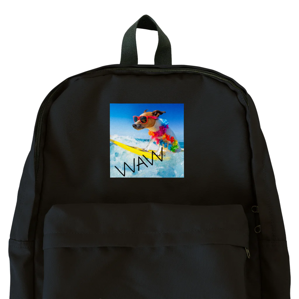 HANIの犬 サーフィンデザイン Backpack