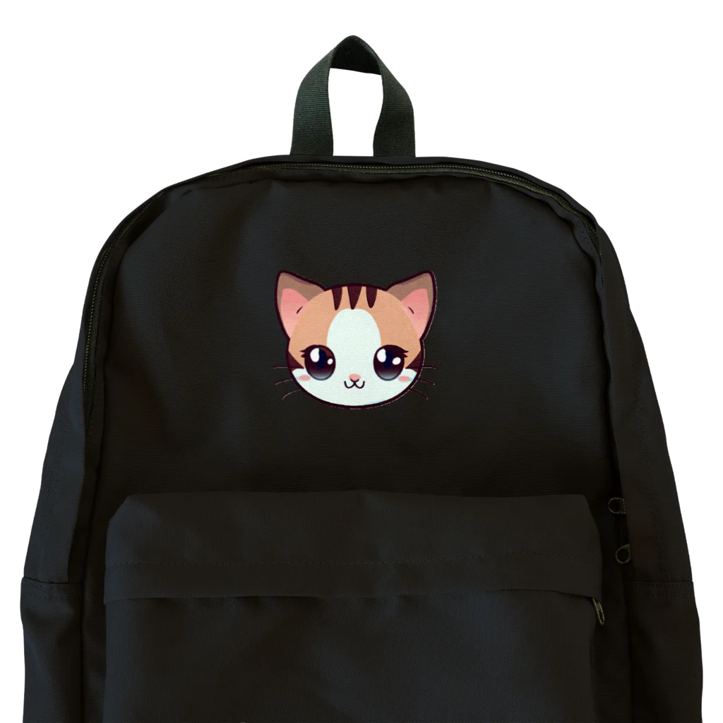 cozetの目を輝かせている猫 Backpack