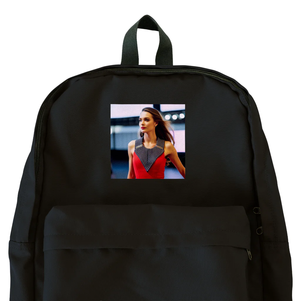 Stylishのランウェイ美女 Backpack