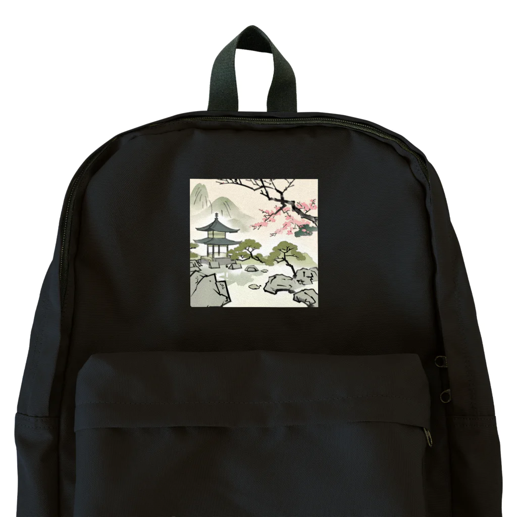 忍者の日本のイラストグッズ Backpack