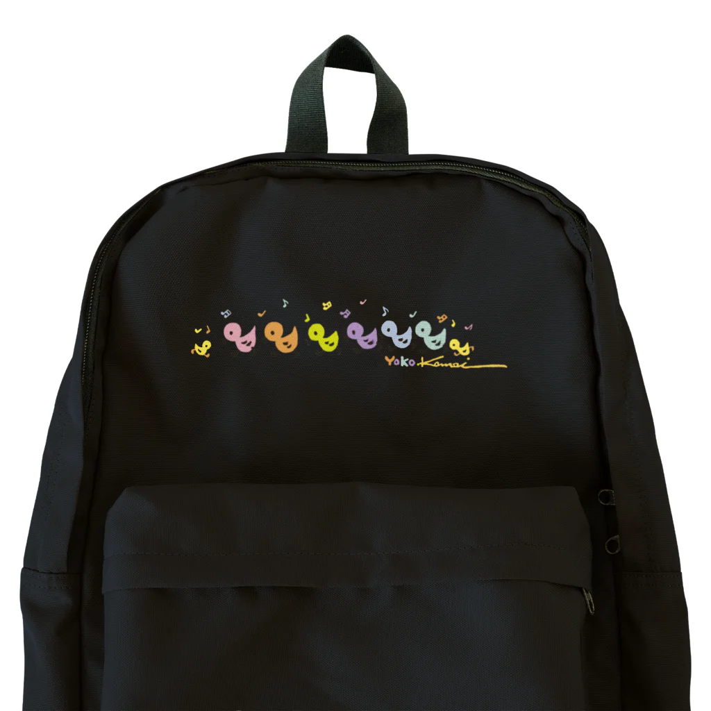 フルールデアートのyokoアヒルガーガーシリーズ Backpack