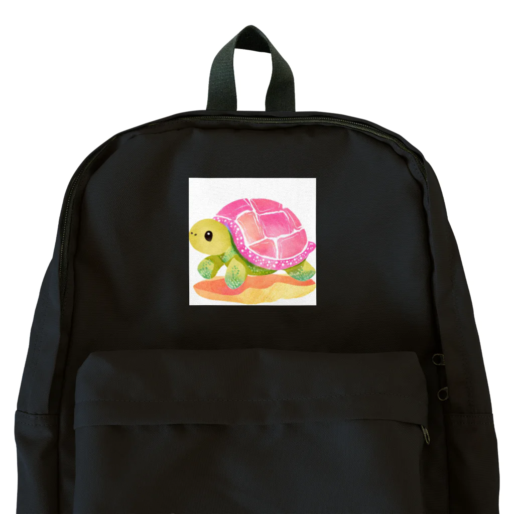 udのかわいいカメのイラストグッズ Backpack