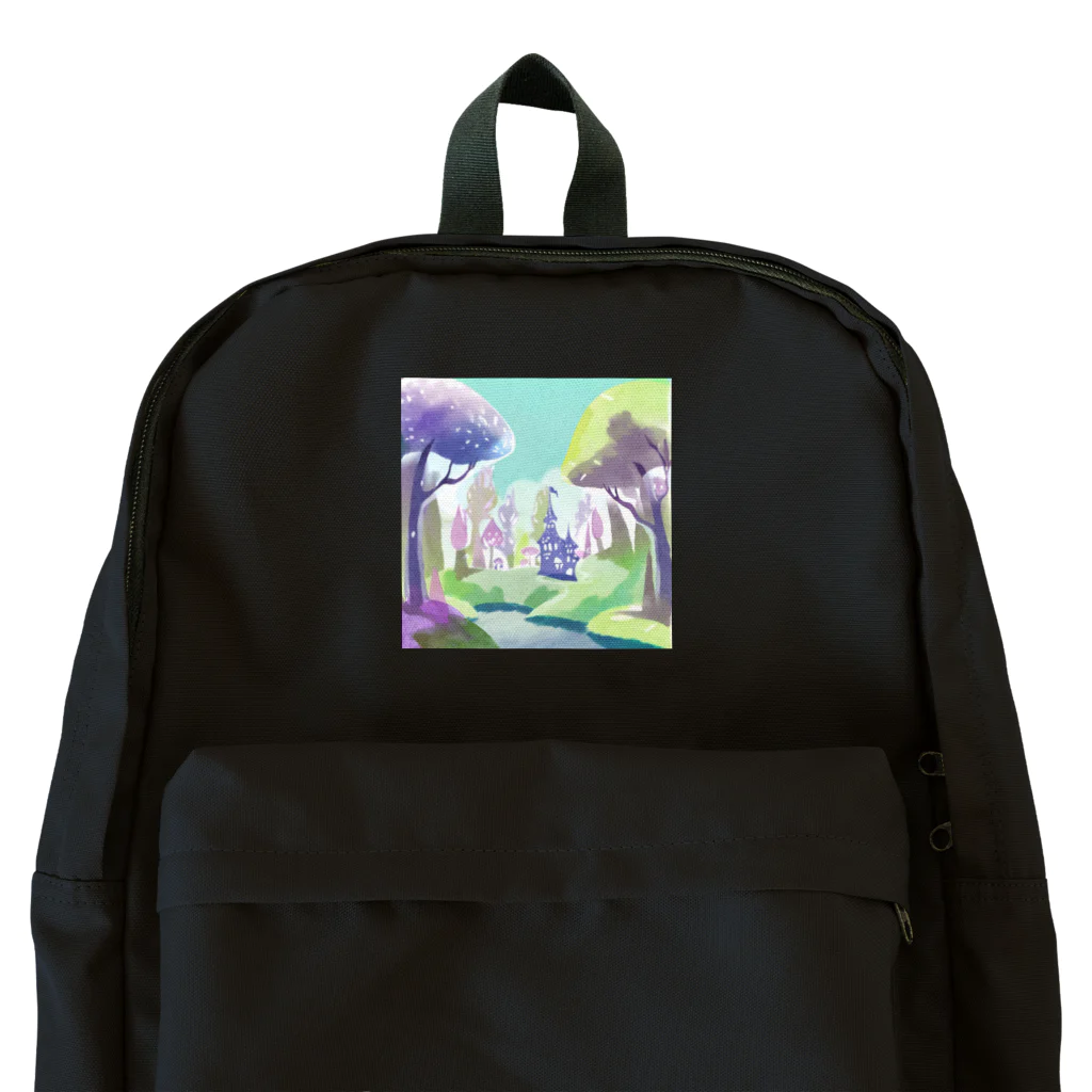 dxwtcrs94zの森のイラストグッズ Backpack