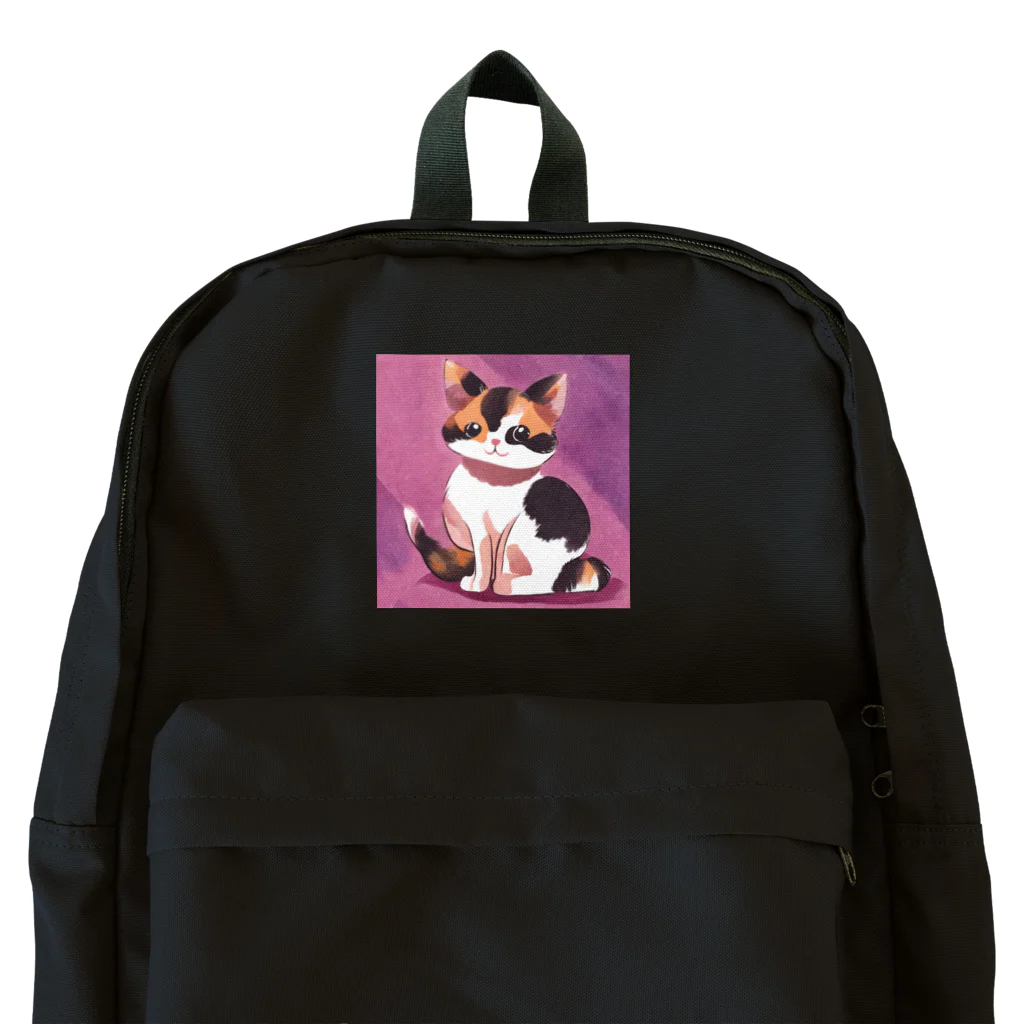 teru011のかわいい　三毛猫　グッズ Backpack