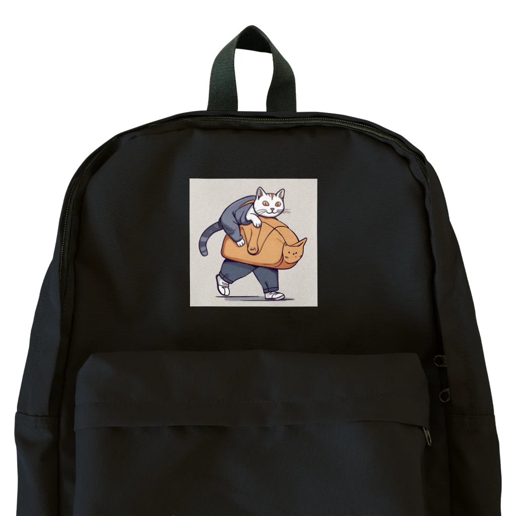 aoking_の不思議猫 Backpack