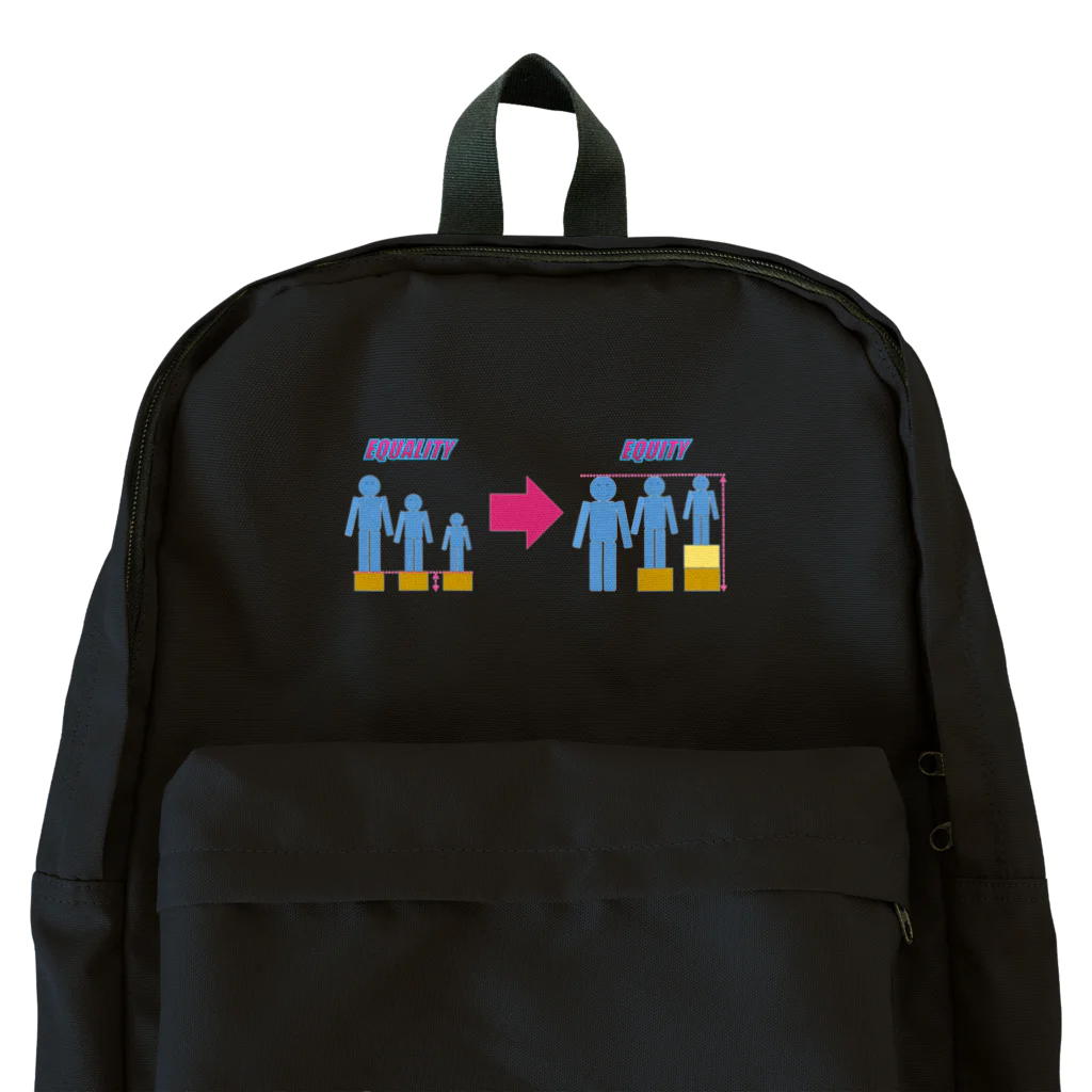 れいわビギナーズのEQUALITY&EQUITY Backpack