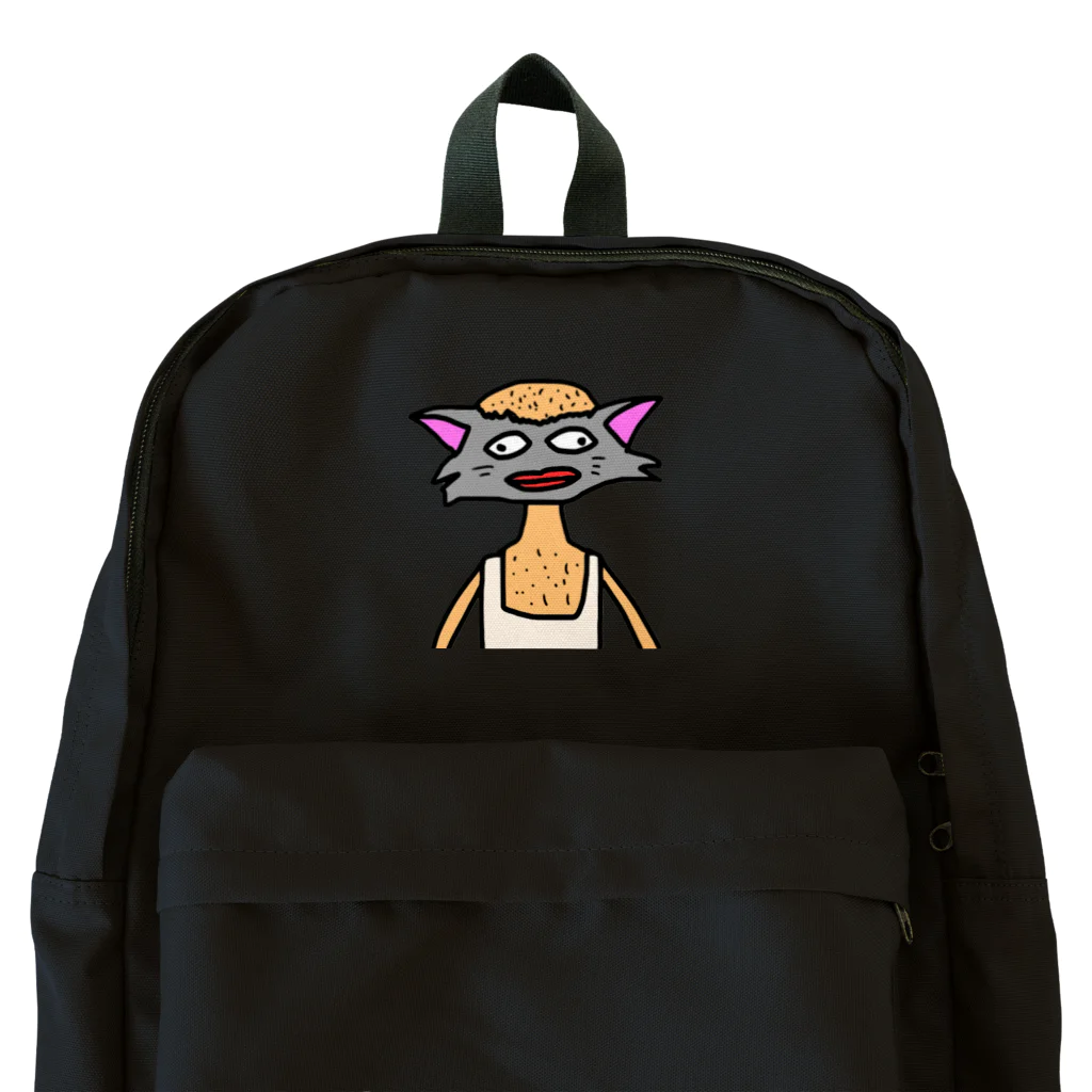 サトシ最悪の配信者のハゲ猫 Backpack