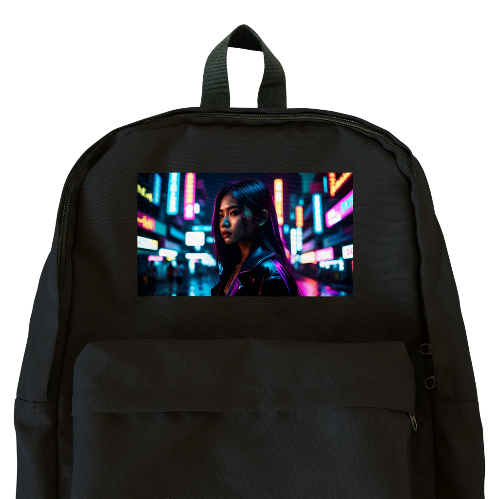 SAMURAI_BOYのAI美少女 Backpack