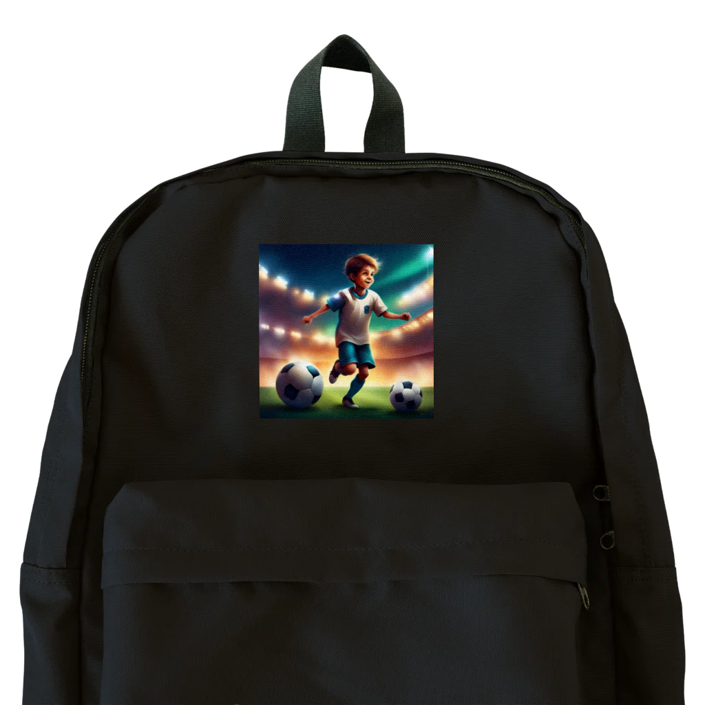 Uchi19のサッカー小僧 Backpack