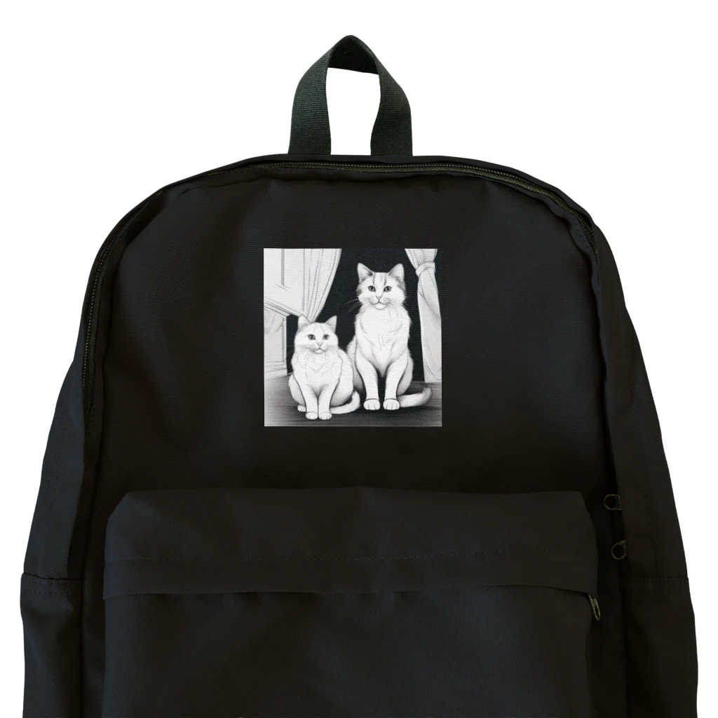 チェリモヤのねこちゃんおすわり Backpack