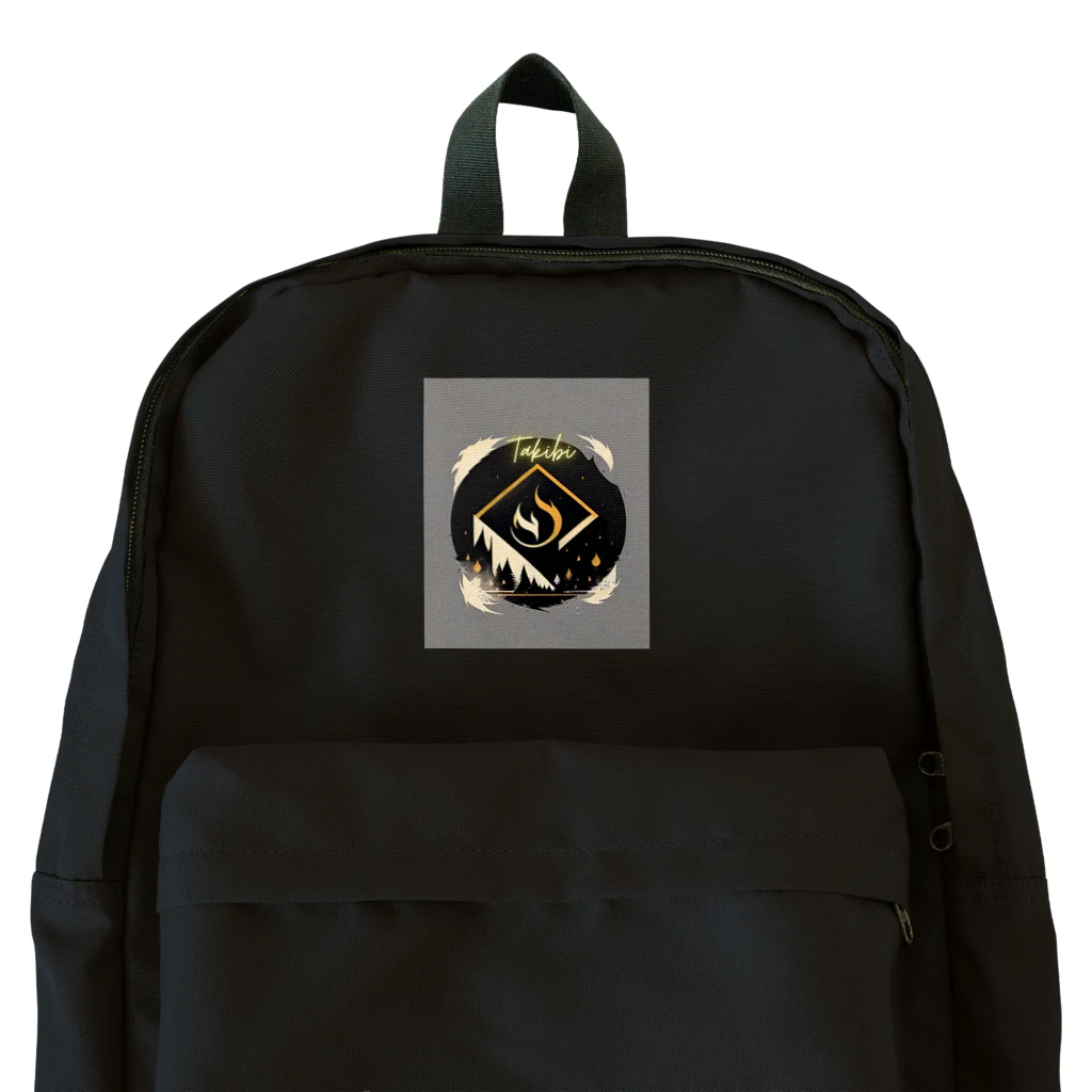 ルーム7Rのアウトドアシリーズ　焚き火Takibi Backpack