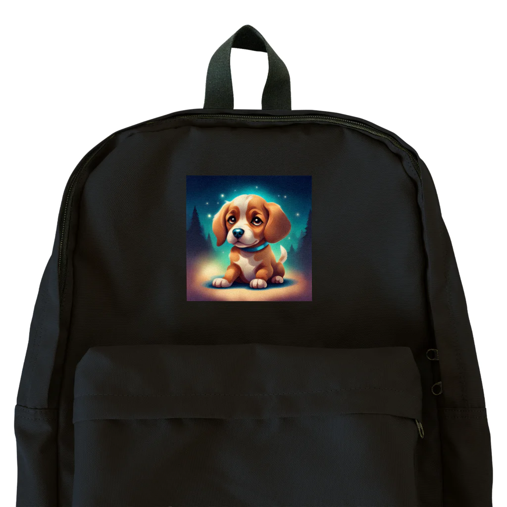 春乃遊羽アイディアイラストショップの可愛い犬のイラスト Backpack