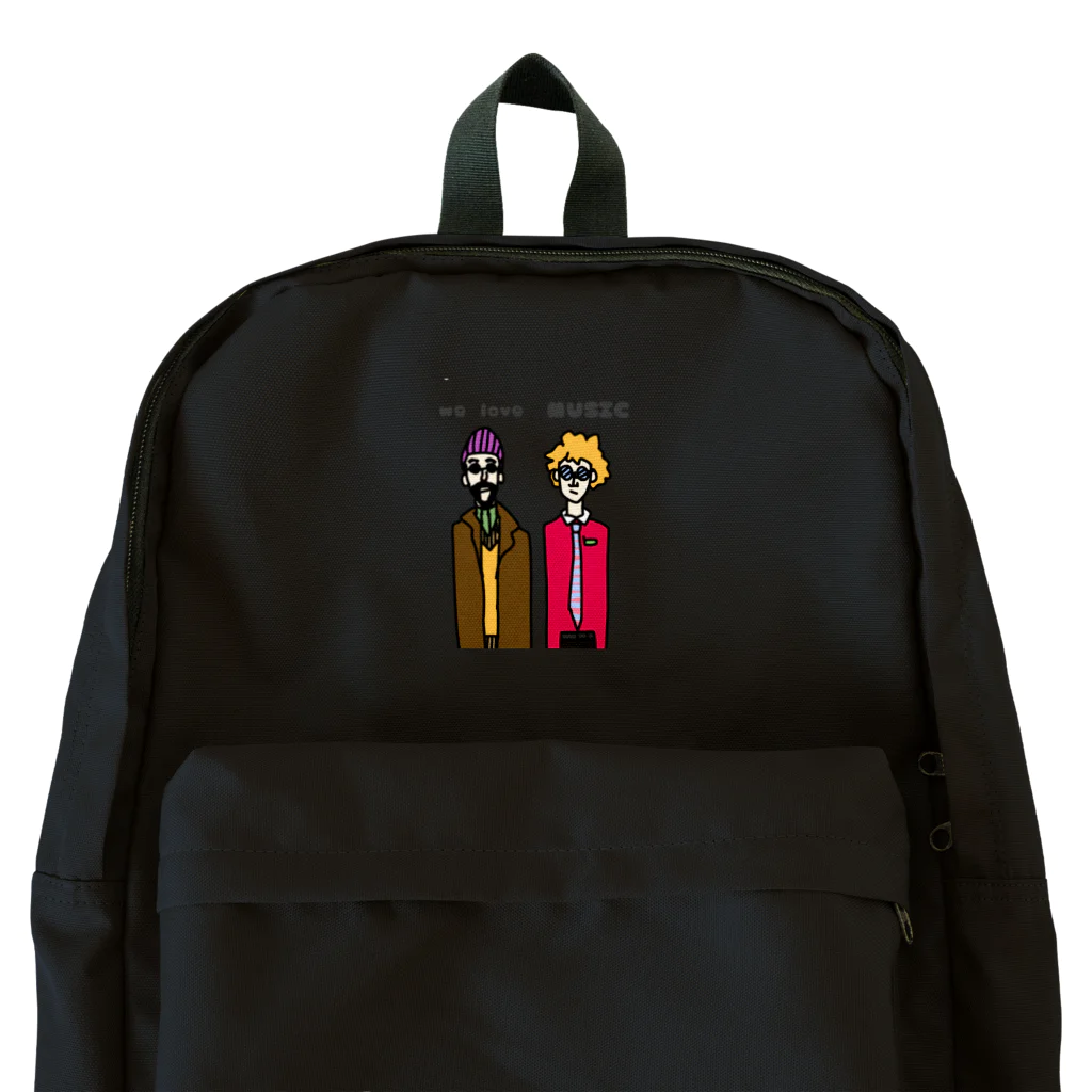 Number.14の期待を裏切らない風防の２人 Backpack