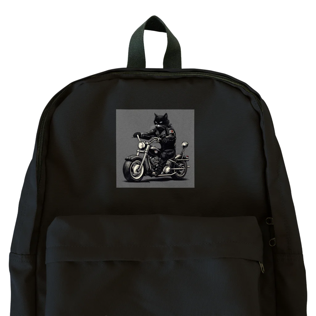 zkunmamaのワイルド黒猫 Backpack