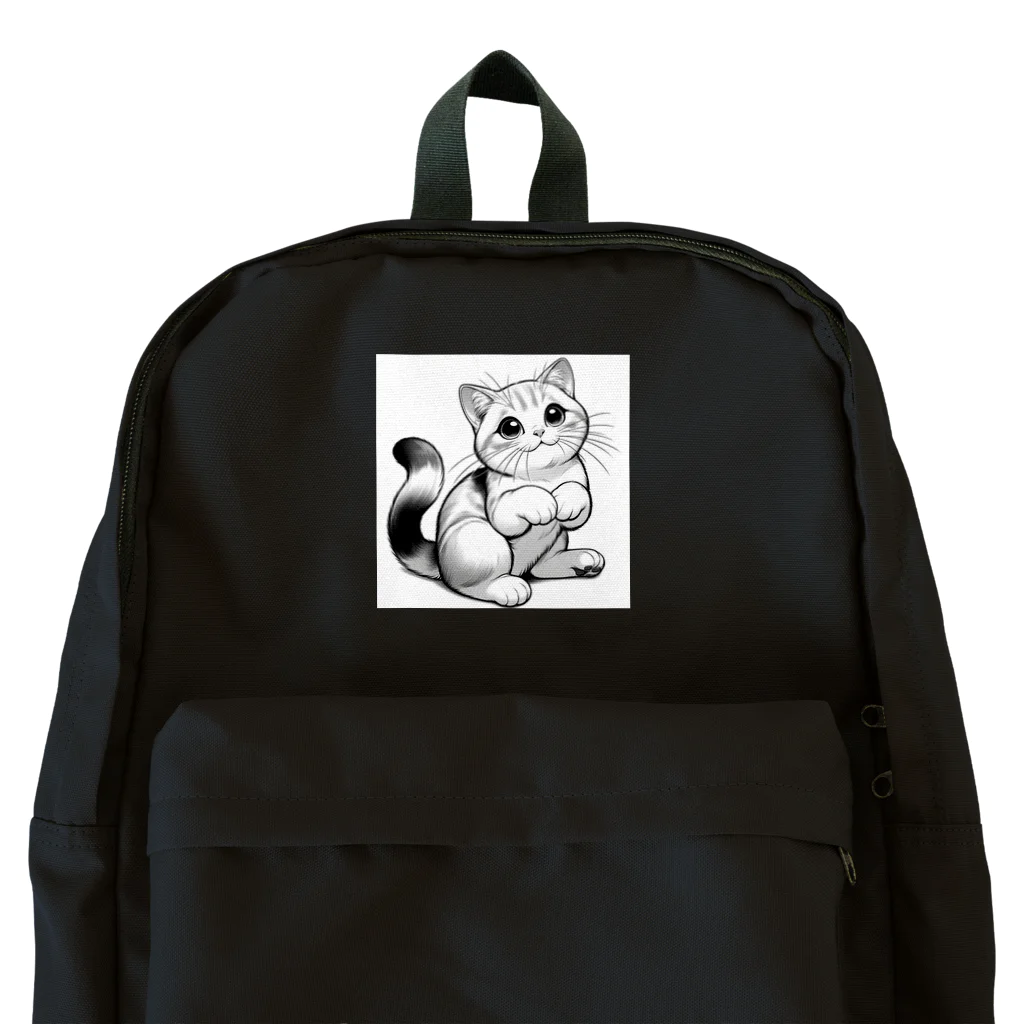 ぷにぷにのお座りにゃんにゃん Backpack