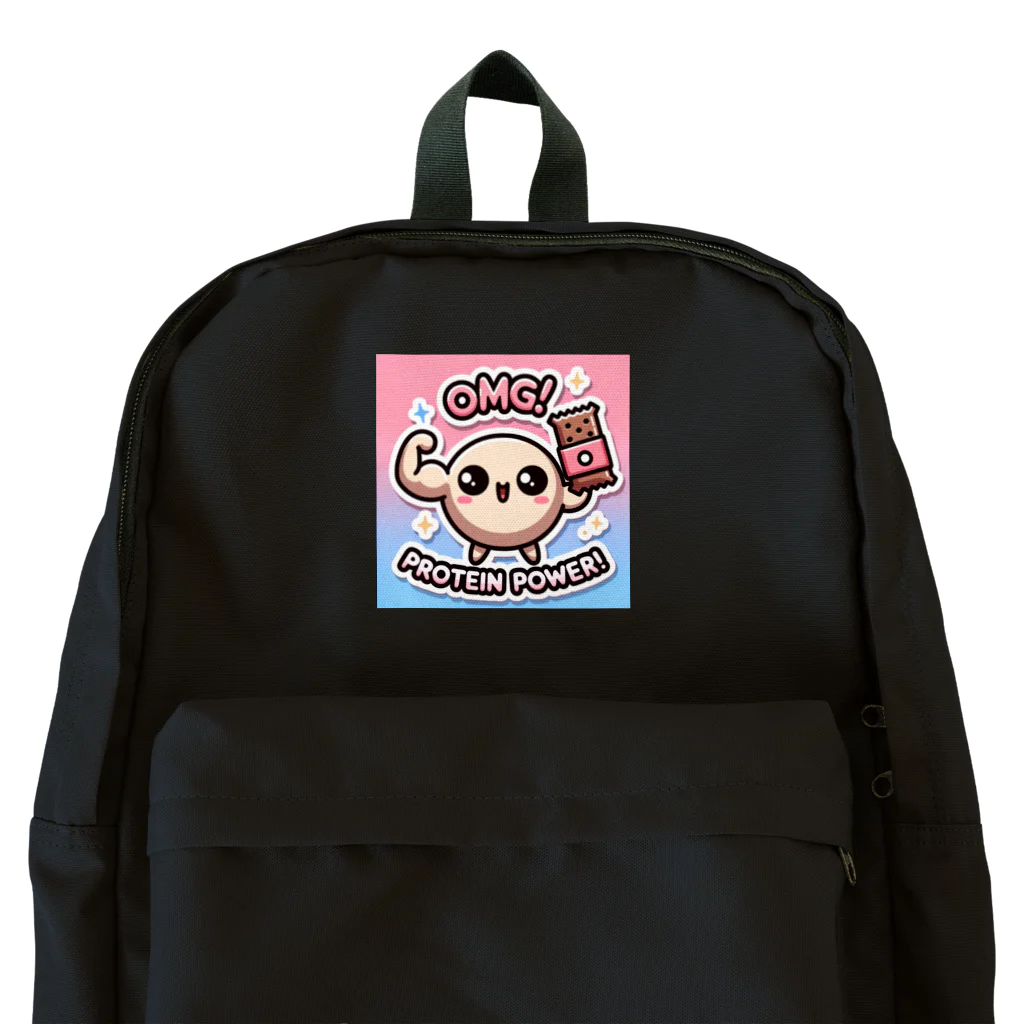 burusukaruのプロテインパワー Backpack