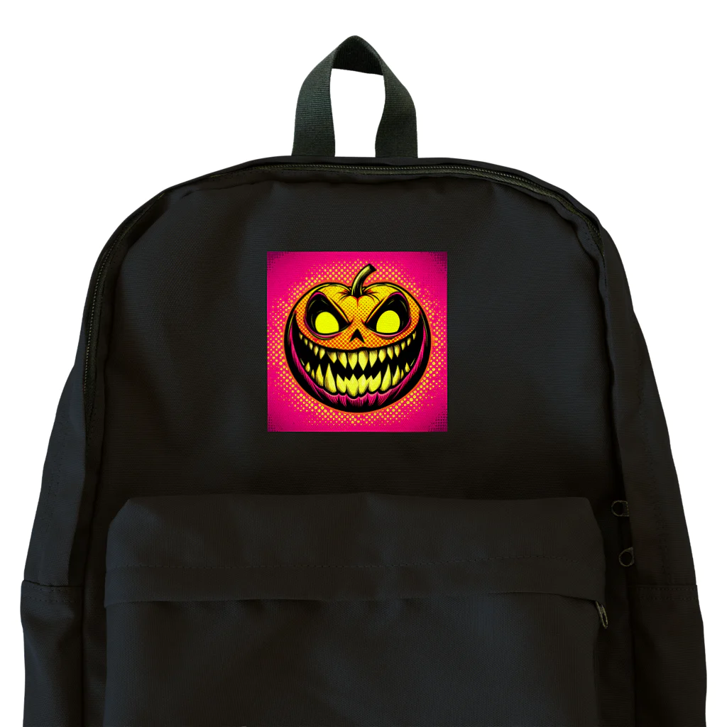 suncraft.Rのハッピーハロウィン！怖いかぼちゃのポップアート Backpack