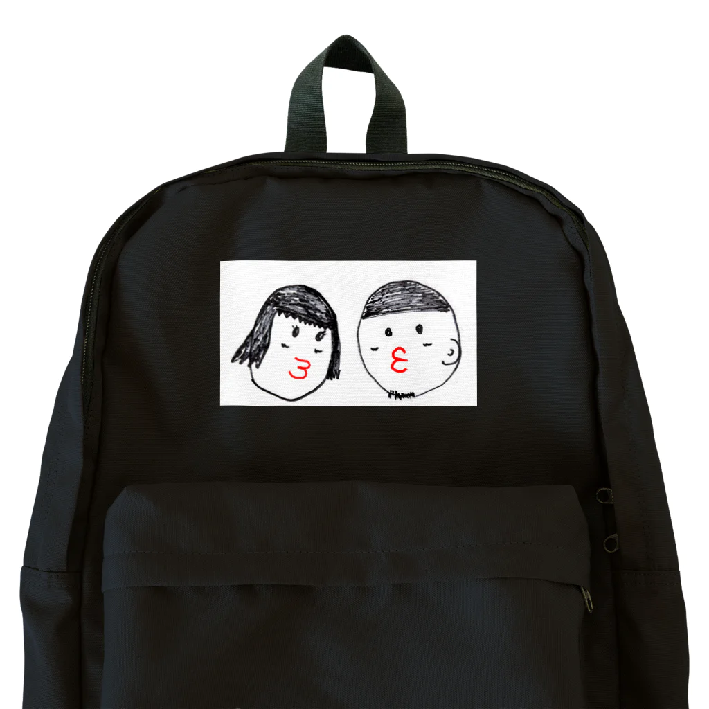 TakuP（たくぴ）のしゅむしゅむ君としゅむしゅむちゃん Backpack