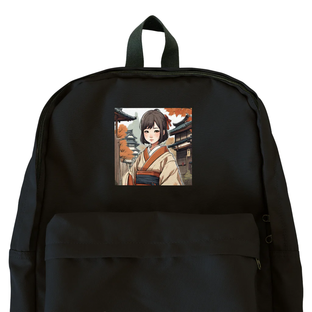 Emptyの和装女子 Backpack