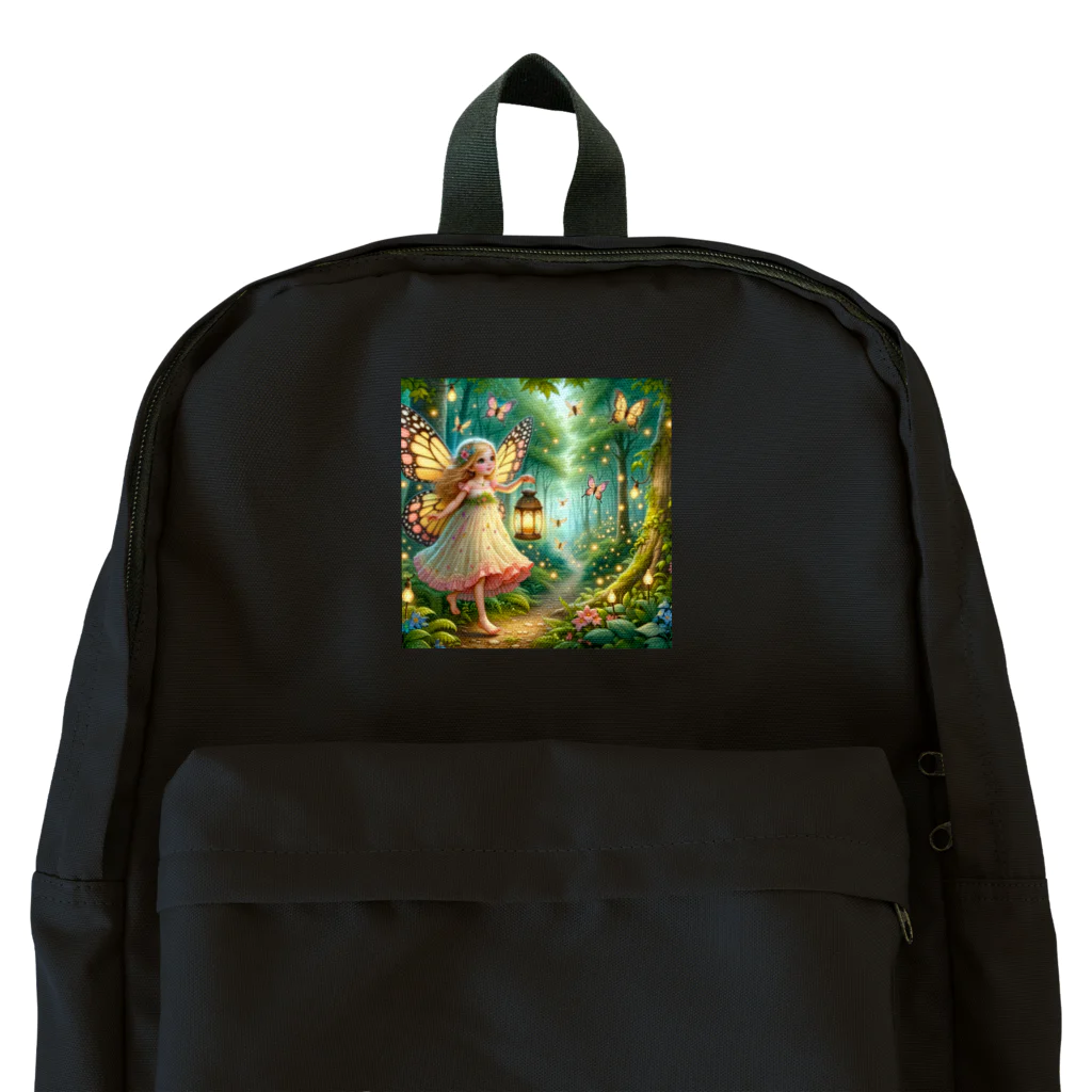 uyuyoshieの妖精　女の子 Backpack