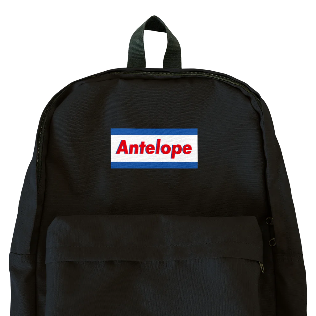 Antelope Sports Clubのブルーロゴ リュック