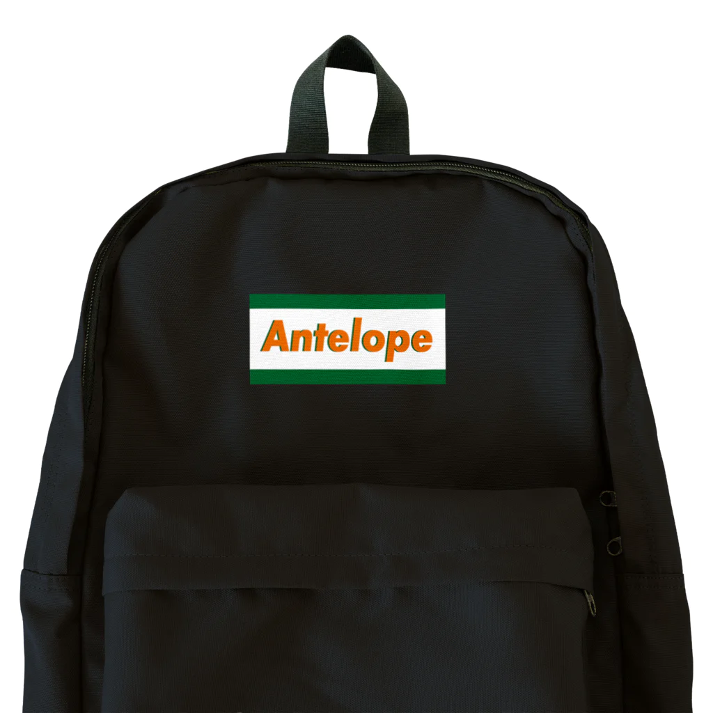 Antelope Sports Clubのグリーンロゴ Backpack