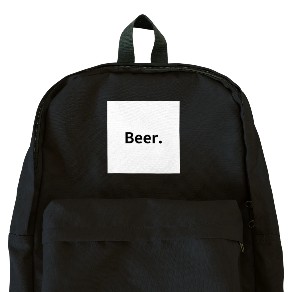 Beer.のBeer. （ホワイト） Backpack