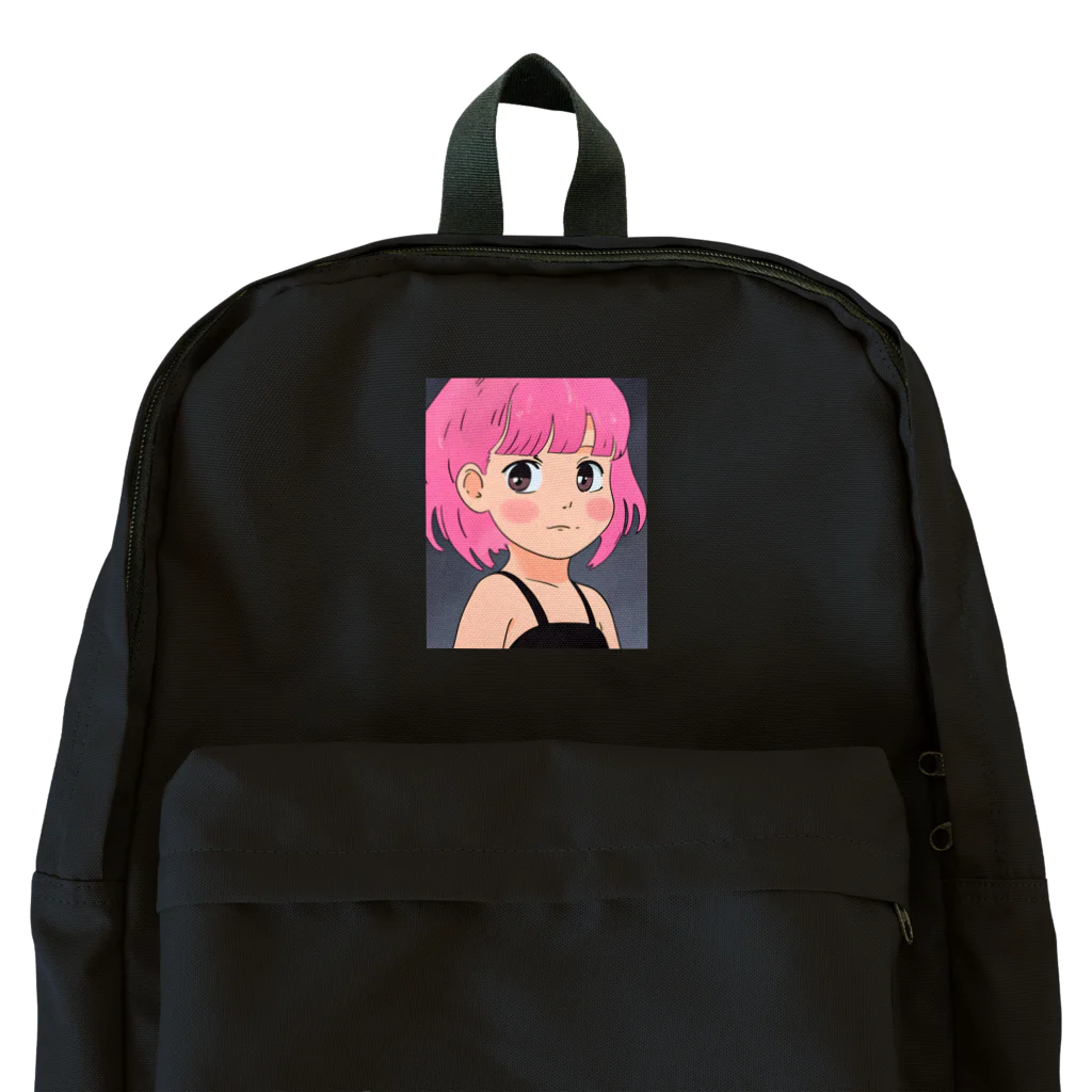 ワンダーワールド・ワンストップのピンク髪の少女② Backpack