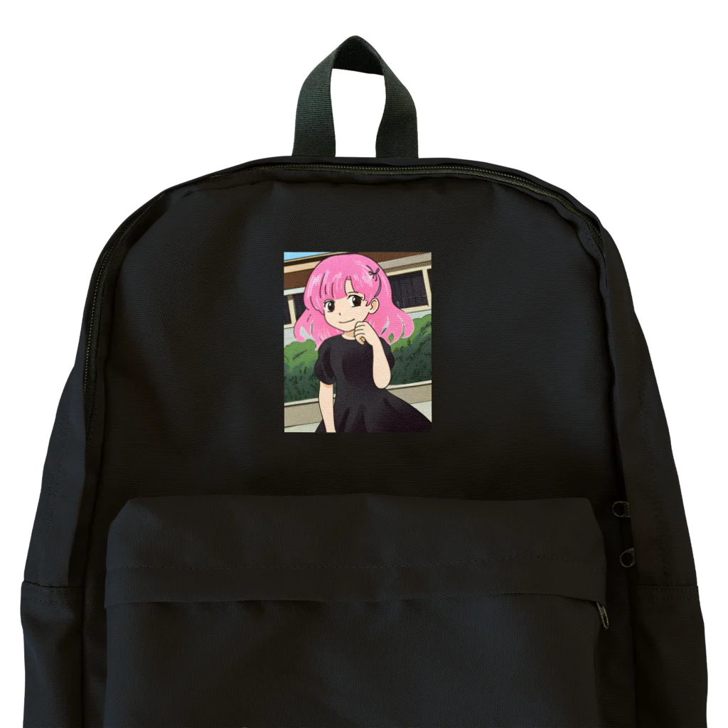 ワンダーワールド・ワンストップのピンク髪の少女③ Backpack