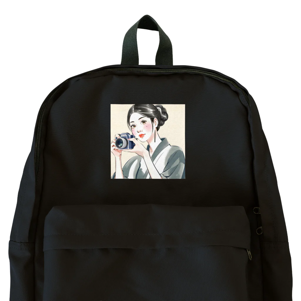 etwoshopの和美さん写真を撮る Backpack