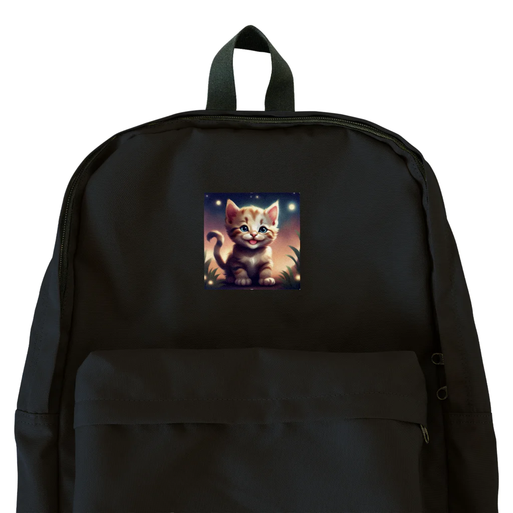 オタカラ館の笑顔の子猫グッズ Backpack