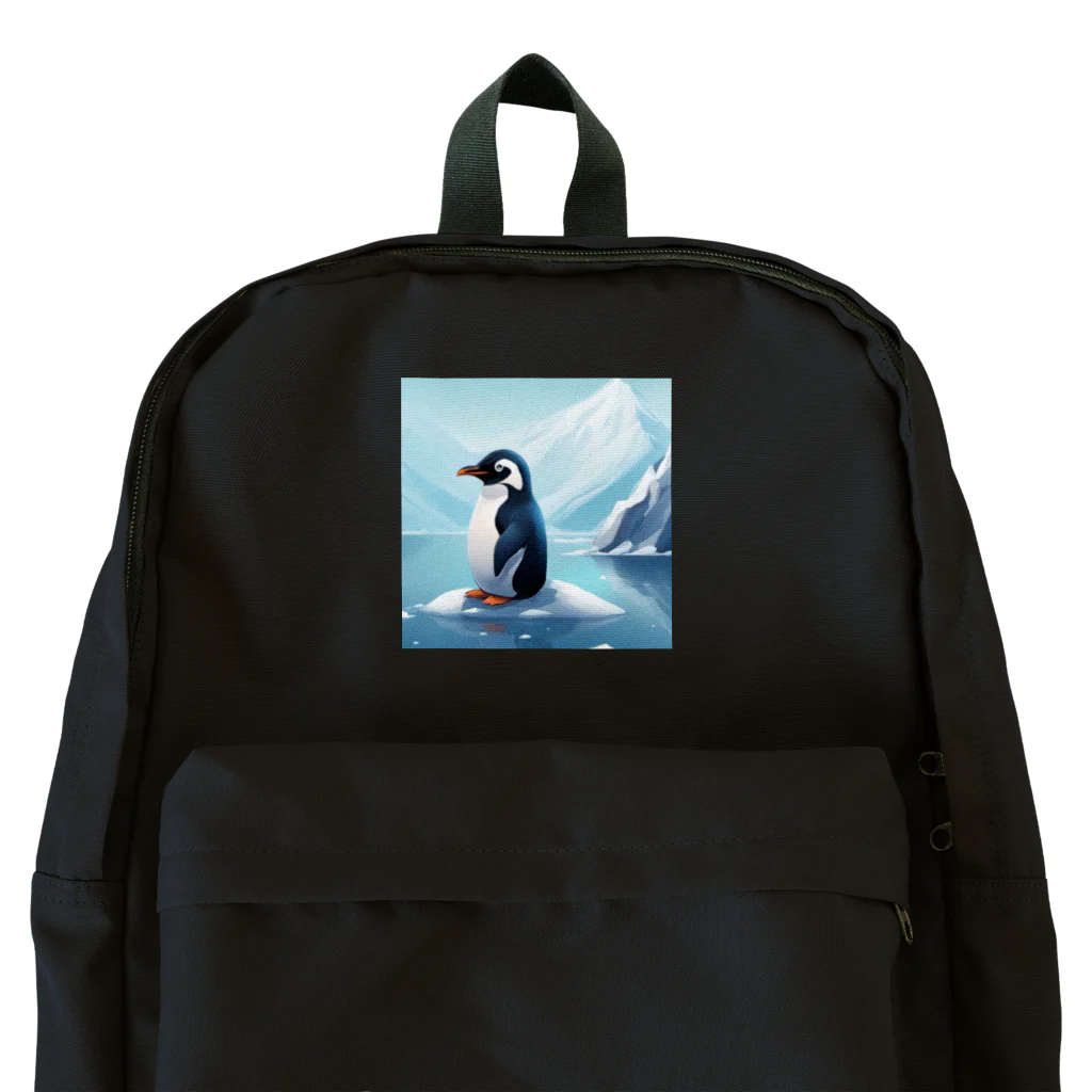 AIワクワクのイラストのペンギン Backpack