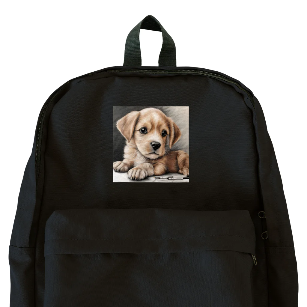 つぶらな瞳の子犬グッズ屋さんの癒しの子犬 Backpack