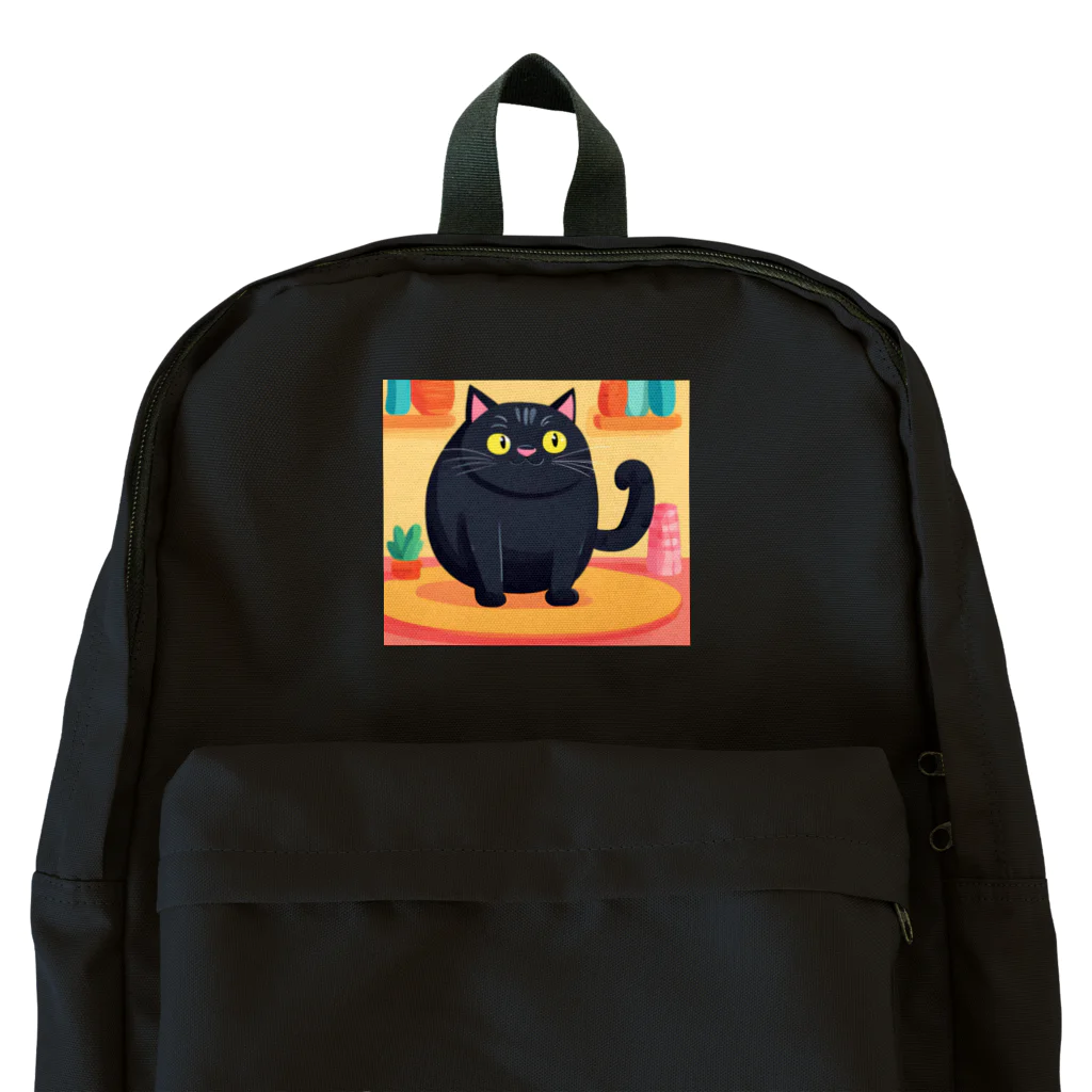 あにぽよのぽて黒猫 Backpack