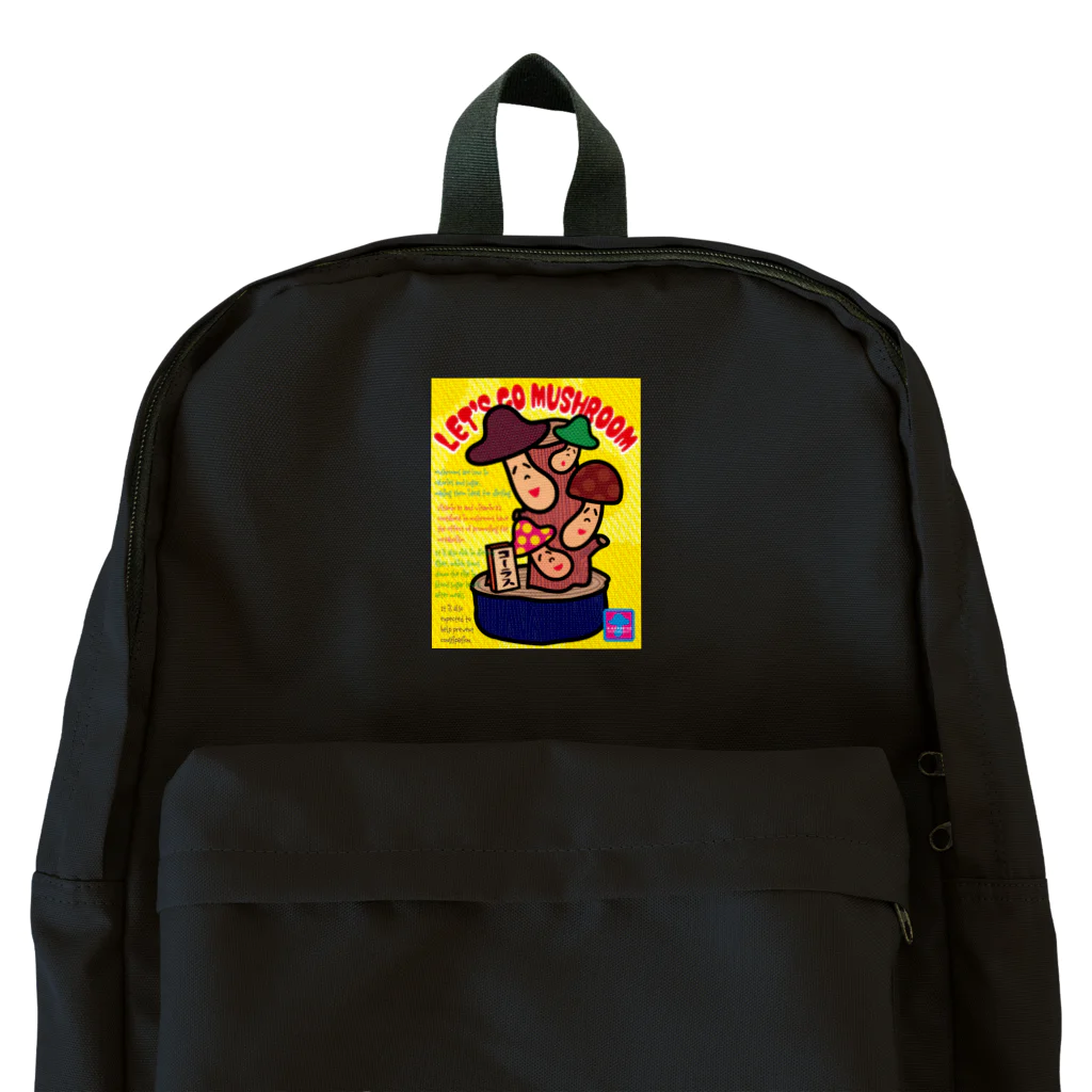 ドレメヒロコの菌糸体胞子(K) Backpack