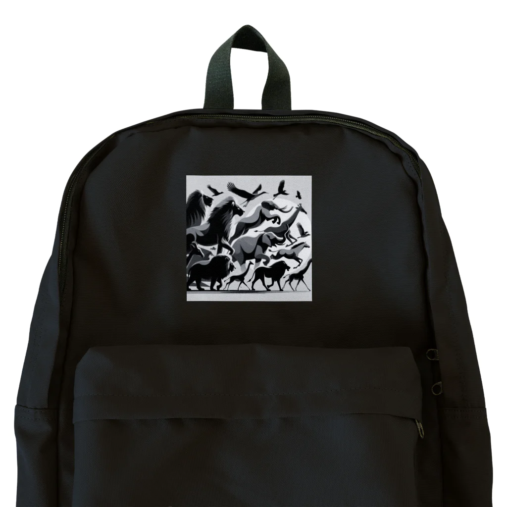 miraiの珍しい動物コレクションデザイン Backpack
