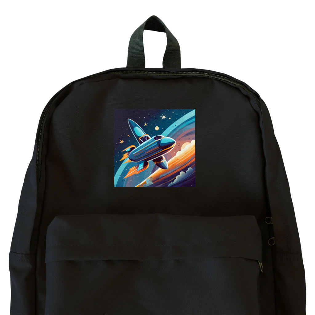 のんびりアート工房の宇宙風 Backpack