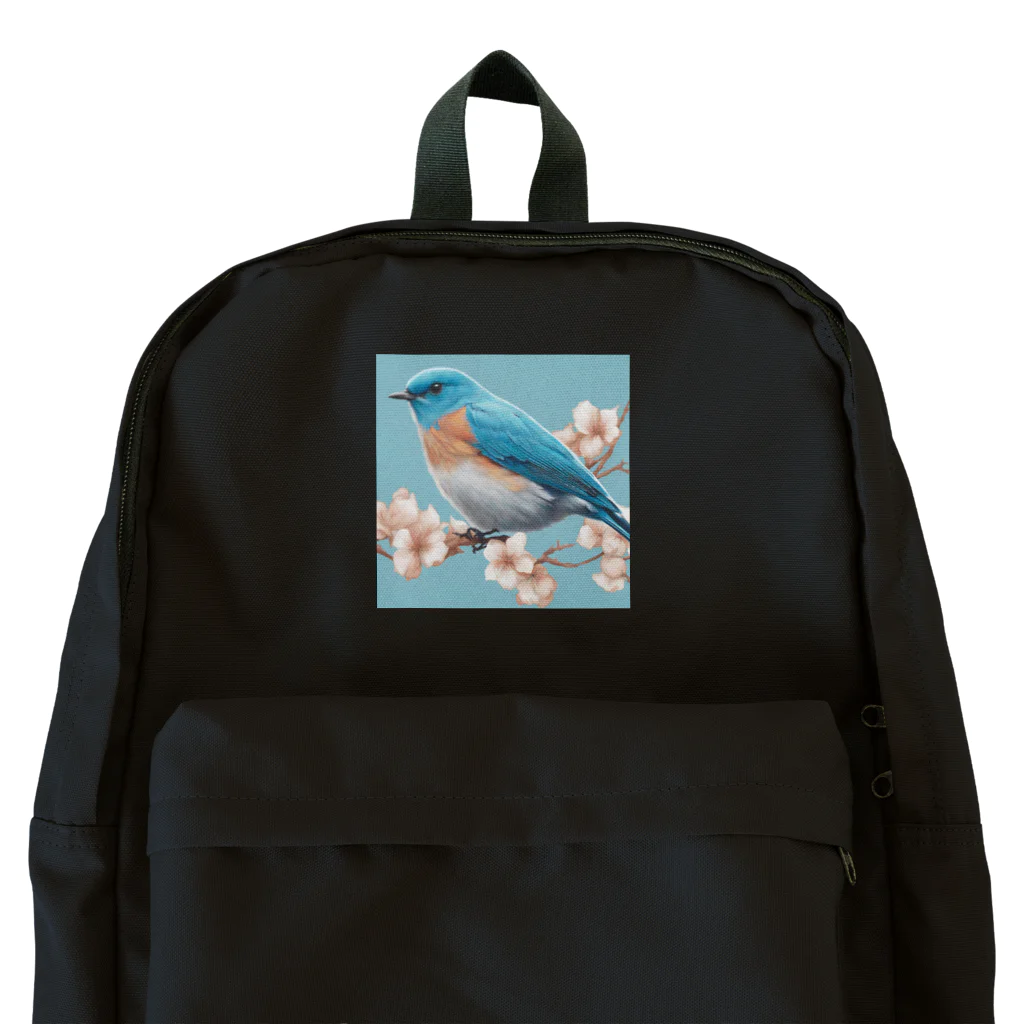 ❤︎cute❤︎のbeautiful blue bird Backpack