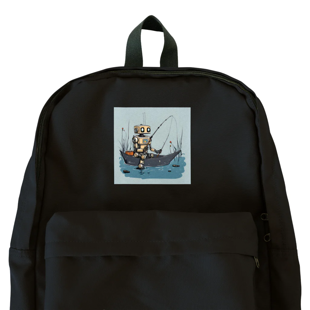 No Fishing No Life の釣りロボット Backpack